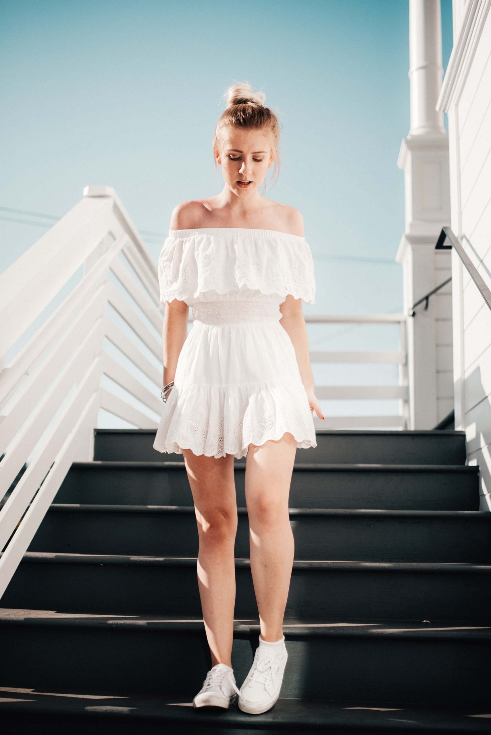 White dress – must-have for summer